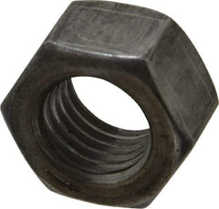 Value Collection - 3/4-10 UNC Steel Left Hand Hex Nut - 1-1/8" Across Flats, 41/64" High, Uncoated - Best Tool & Supply