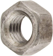 Value Collection - M5x0.80 Steel Right Hand Hex Nut - 8mm Across Flats, 4mm High, Uncoated - Best Tool & Supply