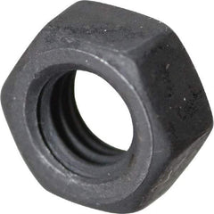 Value Collection - M6x1.00 Steel Right Hand Hex Nut - 10mm Across Flats, 5mm High, Uncoated - Best Tool & Supply