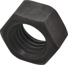 Value Collection - M18x2.50 Steel Right Hand Hex Nut - 27mm Across Flats, 15mm High, Uncoated - Best Tool & Supply