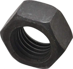 Value Collection - M20x2.50 Steel Right Hand Hex Nut - 30mm Across Flats, 16mm High, Uncoated - Best Tool & Supply