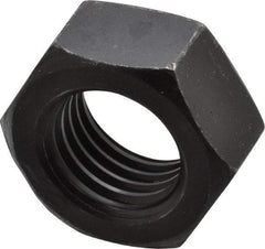 Value Collection - M24x3.00 Steel Right Hand Hex Nut - 36mm Across Flats, 19mm High, Uncoated - Best Tool & Supply