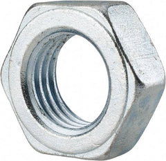 Value Collection - 1-1/4 - 7 UN Steel Right Hand Hex Jam Nut - 1-7/8" Across Flats, 23/32" High, Uncoated - Best Tool & Supply