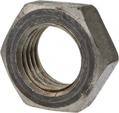 Value Collection - 1-1/4 - 7 UNC Steel Right Hand Hex Jam Nut - 1-7/8" Across Flats, 0.7188" High, Uncoated - Best Tool & Supply