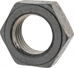 Value Collection - 2 - 4-1/2 UNC Steel Right Hand Hex Jam Nut - 3" Across Flats, 1-3/32" High, Uncoated - Best Tool & Supply