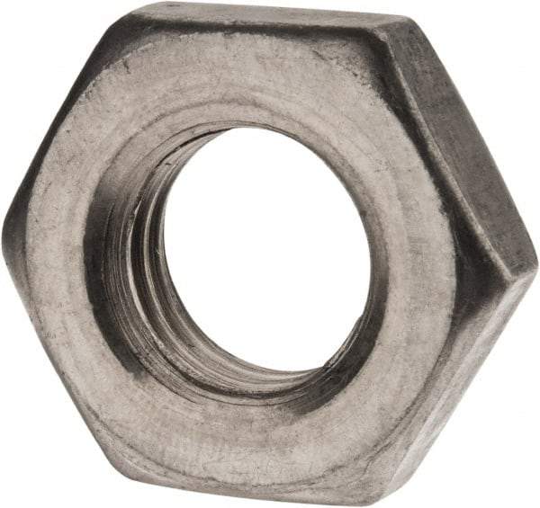 Value Collection - 3/4-10 UNC Steel Right Hand Heavy Hex Jam Nut - 1-1/4" Across Flats, 27/64" High, Uncoated, 2B Class of Fit - Best Tool & Supply