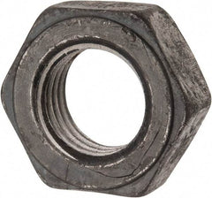 Value Collection - 1-1/4 - 7 UNC Steel Right Hand Heavy Hex Jam Nut - 2" Across Flats, 23/32" High, Uncoated, 2B Class of Fit - Best Tool & Supply