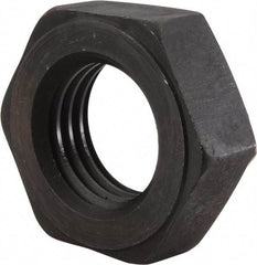 Value Collection - 2 - 4-1/2 UNC Steel Right Hand Heavy Hex Jam Nut - 3-1/8" Across Flats, 1-3/32" High, Uncoated, 2B Class of Fit - Best Tool & Supply