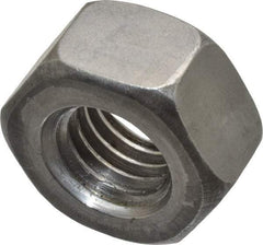 Value Collection - 1/2-13 UNC Steel Right Hand Heavy Hex Nut - 7/8" Across Flats, 31/64" High, Uncoated, 2B Class of Fit - Best Tool & Supply