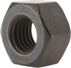 Value Collection - 5/8-11 UNC Steel Right Hand Heavy Hex Nut - 1-1/16" Across Flats, 39/64" High, Uncoated, 2B Class of Fit - Best Tool & Supply