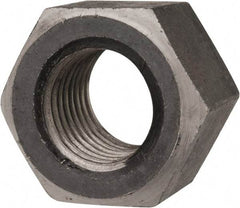 Value Collection - 1-1/2 - 6 UNC Steel Right Hand Heavy Hex Nut - 2-3/8" Across Flats, 1.4688" High, Uncoated - Best Tool & Supply