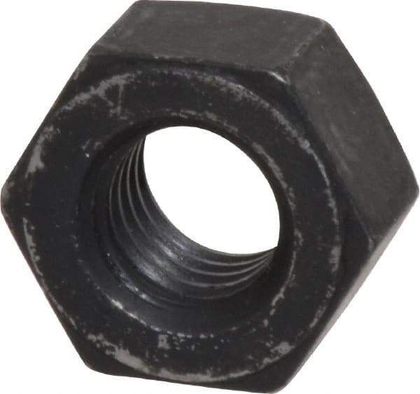 Value Collection - 1/2-13 UNC Steel Right Hand Heavy Hex Nut - 7/8" Across Flats, 31/64" High, Uncoated, 2B Class of Fit - Best Tool & Supply