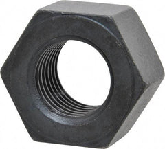 Value Collection - 1-1/4 - 7 UNC Steel Right Hand Heavy Hex Nut - 2" Across Flats, 1-7/32" High, Uncoated, 2B Class of Fit - Best Tool & Supply