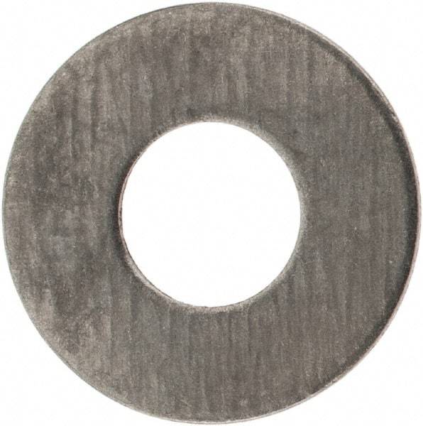 Value Collection - 1/4" Screw, Steel USS Flat Washer - 5/16" ID x 3/4" OD, 1/16" Thick, Plain Finish - Best Tool & Supply