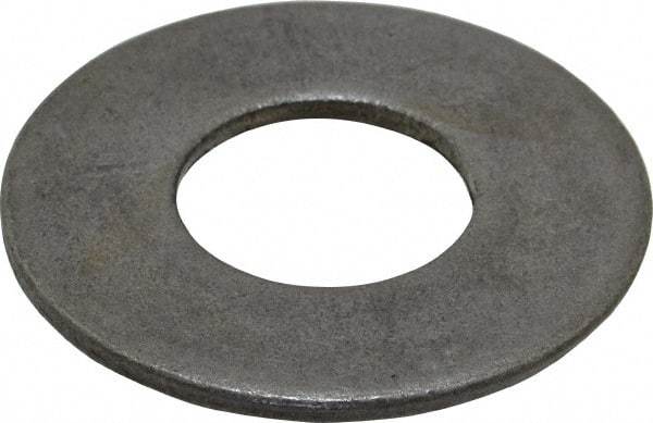 Value Collection - 1-1/8" Screw, Steel USS Flat Washer - 1-1/4" ID x 2-3/4" OD, 11/64" Thick, Plain Finish - Best Tool & Supply