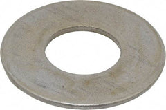 Value Collection - 1-1/4" Screw, Steel USS Flat Washer - 1-3/8" ID x 3" OD, 11/64" Thick, Plain Finish - Best Tool & Supply