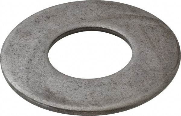 Value Collection - 1-1/2" Screw, Steel USS Flat Washer - 1-5/8" ID x 3-1/2" OD, 3/16" Thick, Plain Finish - Best Tool & Supply