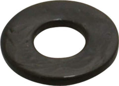 Value Collection - #3 Screw, Steel SAE Flat Washer - 7/64" ID x 1/4" OD, 1/64" Thick, Plain Finish - Best Tool & Supply