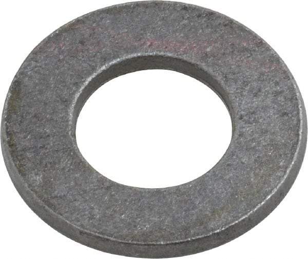 Value Collection - 1/2" Screw, Steel SAE Flat Washer - 17/32" ID x 1-1/16" OD, 3/32" Thick, Plain Finish - Best Tool & Supply