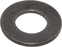 Value Collection - 9/16" Screw, Steel SAE Flat Washer - 19/32" ID x 1-3/16" OD, 3/32" Thick, Plain Finish - Best Tool & Supply