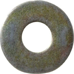 Value Collection - 7/16" Screw, Grade 8 Steel Extra Thick Flat Washer - Zinc Yellow Dichromate Finish - Best Tool & Supply