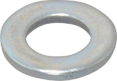 Value Collection - M12 Screw, Steel Standard Flat Washer - 13mm ID x 24mm OD, 2.5mm Thick, Zinc-Plated Finish - Best Tool & Supply