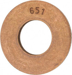 Value Collection - 5/8" Screw, Silicon Bronze Standard Flat Washer - 0.656" ID x 1-1/2" OD, 0.102" Thick - Best Tool & Supply