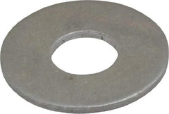 Value Collection - 1/4" Screw, Aluminum Standard Flat Washer - 0.264" ID x 0.689" OD, 0.048" Thick - Best Tool & Supply