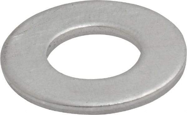 Value Collection - 3/8" Screw, Aluminum Standard Flat Washer - 0.436" ID x 1" OD, 0.081" Thick - Best Tool & Supply