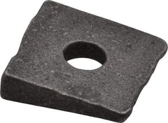 Value Collection - 3/8" Bolt, Iron Beveled Square Washer - 7/16" ID, 11/32 Minimum Thickness - Best Tool & Supply