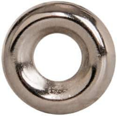 Value Collection - 7/64" Thick, Nickel-Plated Finish, Steel, Standard Countersunk Washer - 0.235" ID x 19/32" OD - Best Tool & Supply