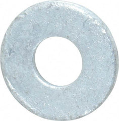 Value Collection - 5/16" Screw, Steel USS Flat Washer - 3/8" ID x 7/8" OD, 5/64" Thick, Galvanized Finish - Best Tool & Supply