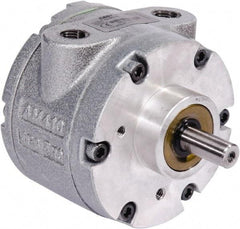 Gast - 1.7 hp Reversible Face Air Actuated Motor - 0:00 Gear Ratio, 3,000 Max RPM, 1.12" Shaft Length, 1/2" Shaft Diam - Best Tool & Supply