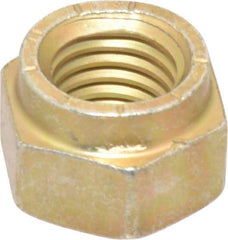 Value Collection - 5/8-11 UNC Grade L9 Hex Lock Nut with Distorted Thread - Cadmium Dichromate Finish - Best Tool & Supply