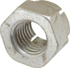 Flex-Loc - 5/16-24 UNJF Grade 2 Hex Lock Nut with Expanding Flex Top - Cadmium-Plated Finish, Meets Military Specifications - Best Tool & Supply