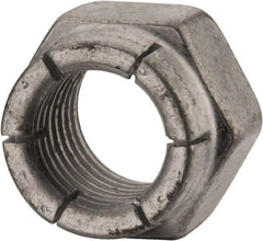 Flex-Loc - 7/16-20 UNJF Grade 2 Hex Lock Nut with Expanding Flex Top - Cadmium-Plated Finish, Meets Military Specifications - Best Tool & Supply