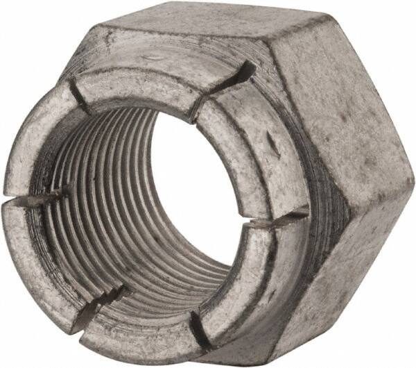 Flex-Loc - 3/4-16 UNJF Grade 2 Hex Lock Nut with Expanding Flex Top - Cadmium-Plated Finish, Meets Military Specifications - Best Tool & Supply