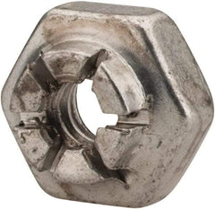 Flex-Loc - #4-40 UNJC Grade 2 Hex Lock Nut with Expanding Flex Top - Cadmium-Plated Finish, Meets Military Specifications - Best Tool & Supply