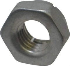 Flex-Loc - 5/16-24 UNJF Grade 2 Hex Lock Nut with Expanding Flex Top - 17/64" High, Cadmium-Plated Finish, Meets Military Specifications - Best Tool & Supply