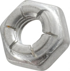 Flex-Loc - 1/4-20 UNC Grade 2 Hex Lock Nut with Expanding Flex Top - Best Tool & Supply