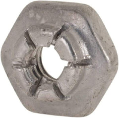 Flex-Loc - #6-32 UNJC Grade 2 Hex Lock Nut with Expanding Flex Top - 5/16" Width Across Flats, 9/64" High, Cadmium-Plated Finish, Meets Military Specifications - Best Tool & Supply