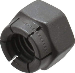 Flex-Loc - 3/8-16 UNC Grade 2 Hex Lock Nut with Expanding Flex Top - Uncoated, Meets Military Specifications - Best Tool & Supply