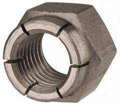 Flex-Loc - 3/4-10 UNC Grade 2 Hex Lock Nut with Expanding Flex Top - Uncoated, Meets Military Specifications - Best Tool & Supply