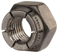 Flex-Loc - 5/16-24 UNJF Grade 2 Hex Lock Nut with Expanding Flex Top - Uncoated, Meets Military Specifications - Best Tool & Supply