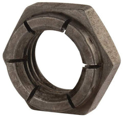 Flex-Loc - 3/4-10 UNC Grade 2 Hex Lock Nut with Expanding Flex Top - Uncoated, Meets Military Specifications - Best Tool & Supply