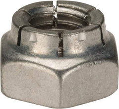 Flex-Loc - 5/8-11 UNC Grade 2 Heavy Hex Lock Nut with Expanding Flex Top - Cadmium-Plated Finish, Meets Military Specifications - Best Tool & Supply