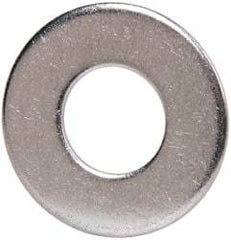 Value Collection - 1/2" Screw, Grade 316 Stainless Steel Standard Flat Washer - 17/32" ID x 1-1/16" OD, 0.095" Thick - Best Tool & Supply