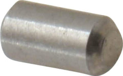 Value Collection - 3/32" Diam x 3/16" Pin Length 18-8 Stainless Steel Standard Dowel Pin - Bright Finish - Best Tool & Supply