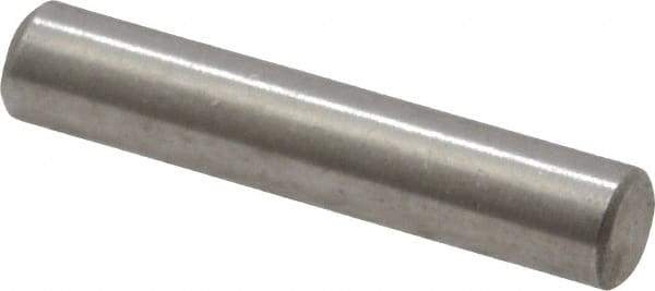 Value Collection - 3/32" Diam x 1/2" Pin Length 18-8 Stainless Steel Standard Dowel Pin - Bright Finish - Best Tool & Supply