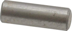 Value Collection - 1/8" Diam x 3/8" Pin Length 18-8 Stainless Steel Standard Dowel Pin - Bright Finish - Best Tool & Supply